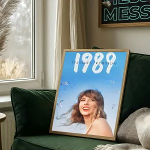 Taylor Swift "1989" Blue Sky Poster – Premium Wall Art Print