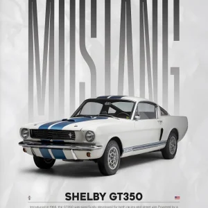 Shelby Mustang GT350 Poster