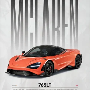 McLaren 765LT Poster
