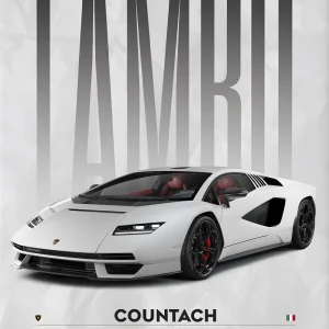 Lamborghini Countach LPI800-4 Poster
