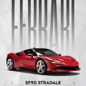 Ferrari SF90 Stradale Poster
