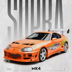 Toyota Supra MK4 Poster
