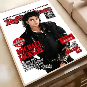 Michael Jackson Bad Anniversary Cover Poster