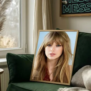 Taylor Swift "Fearless" Golden Hour Poster – Premium Wall Art Print