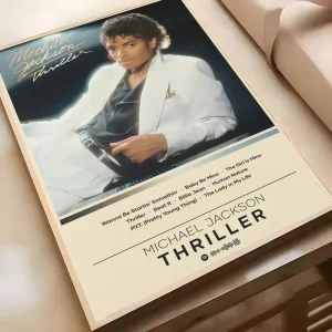 Michael Jackson Thriller Album Poster