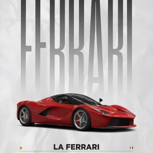 Ferrari LaFerrari Poster