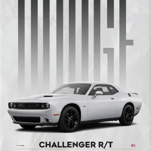 Dodge Challenger RT Poster